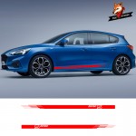 Car Stickers Car Graphics Vinyl Side Stripes Auto Sticker Decals Car Styling and Decals for Focus Zetec S Sticker